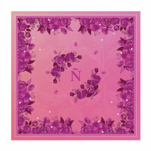 Foulard Fuchsia 45 x 45cm (Petite taille)